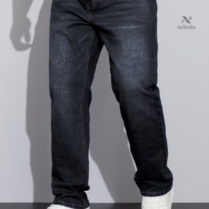 Pantalon en Denim Extensible en Coton pour Hommes