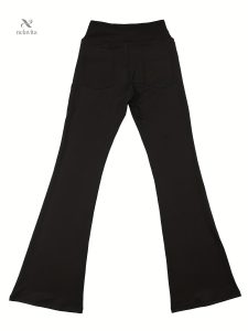 Pantalon évasé pour un look décontracté