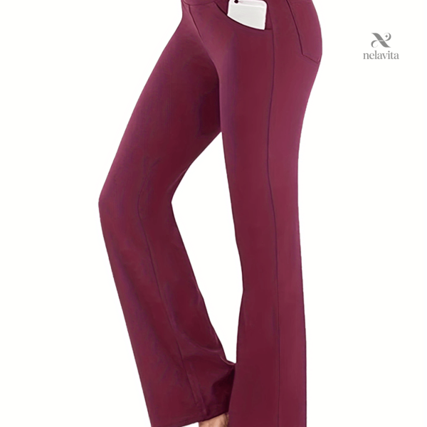 Pantalon évasé pour un style sportif chic
