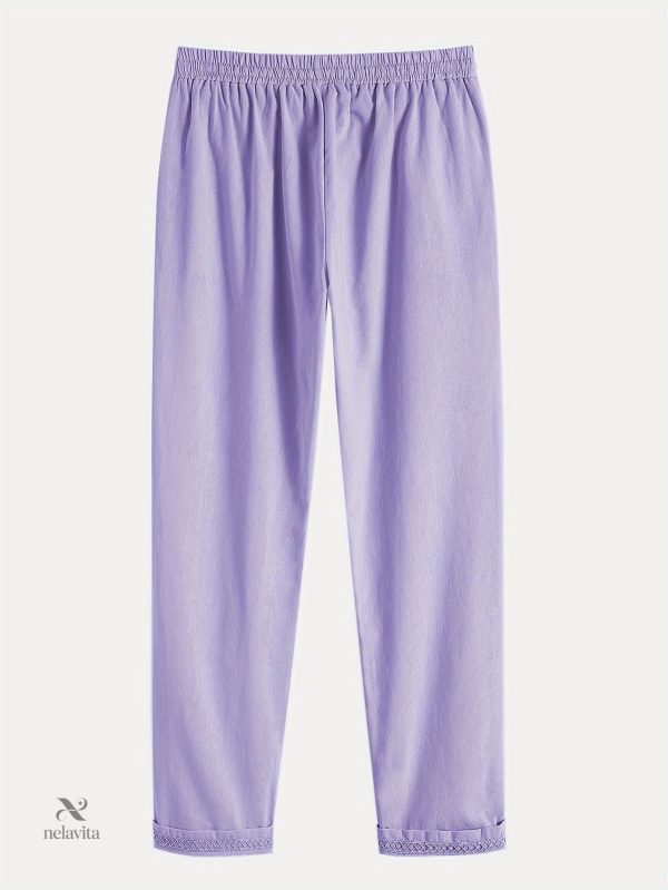Pantalon Femme Ajusté - Style Droit