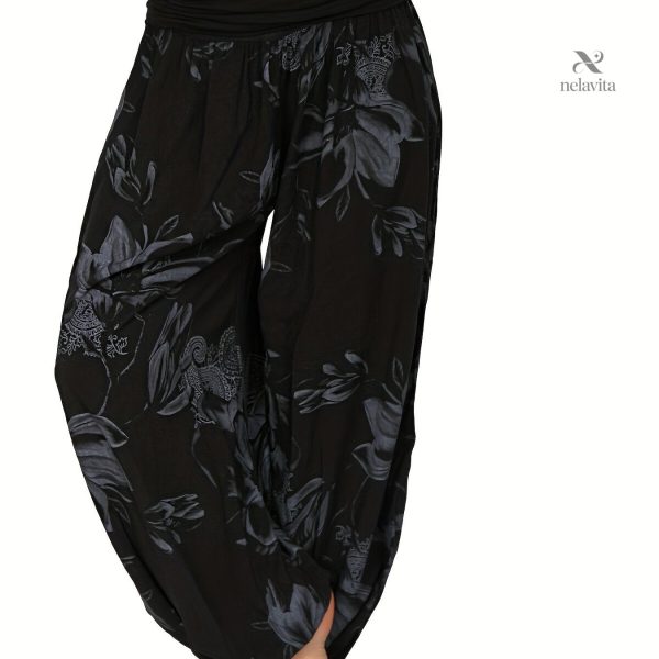Pantalon fleuri, parfait pour un style casual chic