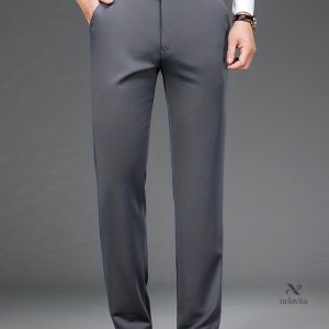 Pantalon habillé classique - Pantalon formel légèrement extensible