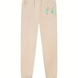 Pantalon Jogging Garçon avec Motif Manette de Jeu – Pantalons Enfant Confortables pour Fans de Gaming