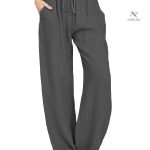 Pantalon à Cordon - Élégance Décontractée
