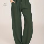 Pantalon Décontracté avec Taille Confort