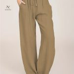 Pantalon à Cordon pour un Style Relaxé