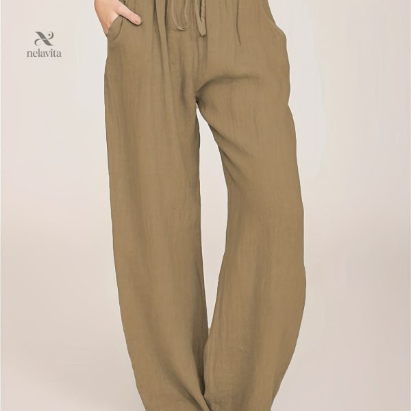Pantalon à Cordon pour un Style Relaxé