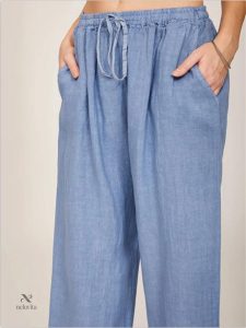 Pantalon Ample pour Femmes avec Cordon