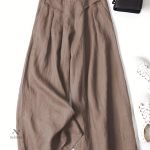 Pantalon Femme en Lin Confortable