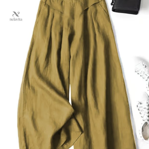Pantalon Large Rétro pour Femme