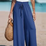 Pantalon taille haute en design contemporain