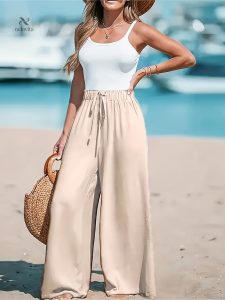 Pantalon taille haute pour un look moderne