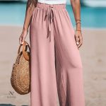 Pantalon large décontracté pour sorties estivales