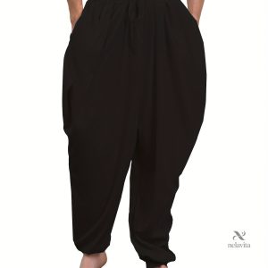 Pantalon Sarouel Décontracté pour Adulte - 100 % Polyester Tricoté