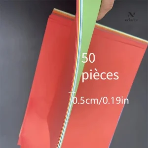 Papier Pliage Multicolore pour Loisirs Créatifs