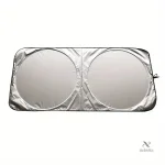 Pare-soleil voiture pliable argenté pour protection thermique