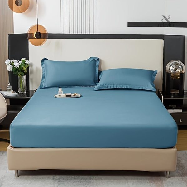 Parure de lit unie pour décoration minimaliste