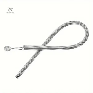 Passe-lacet métallique spirale pour enfiler élastiques