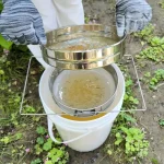 Filtre professionnel pour l'extraction du miel