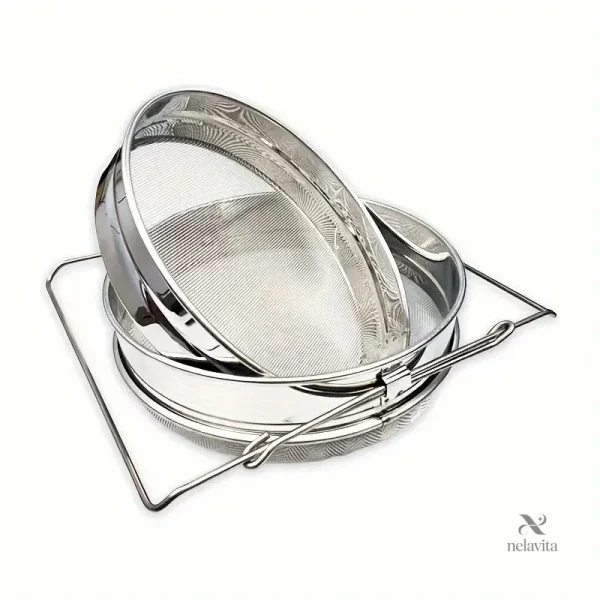 Accessoire en inox pour purification du miel