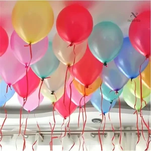 Pastilles adhésives transparentes pour fixation de ballons