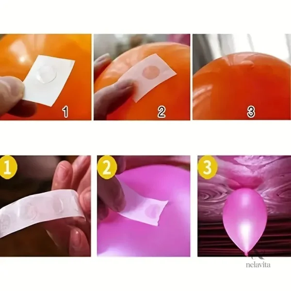 Fixation facile au mur ou plafond avec pastilles adhésives
