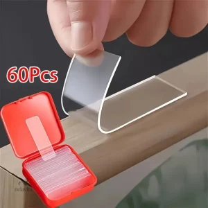 60 pièces de pastilles adhésives pour un usage polyvalent