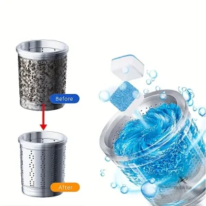 Pastilles nettoyantes pour machine à laver, entretien efficace