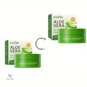 Soin apaisant pour le contour des yeux, 60 patchs hydratants