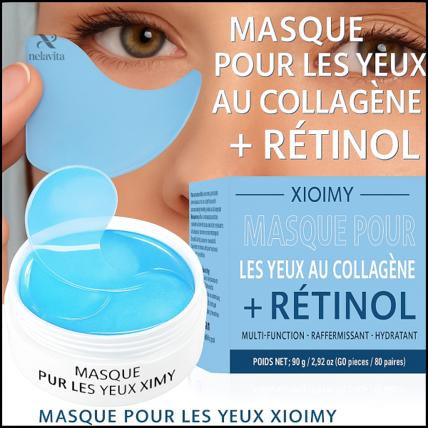 Patchs Yeux XIOIMY - Réduction des Cernes et Poches