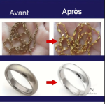 Pâte efficace pour entretien de bijoux, élimine les imperfections