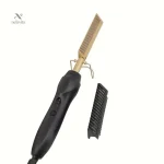 Peigne Chauffant Électrique pour Cheveux et Barbe