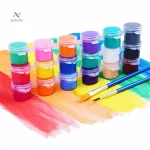 Peinture Acrylique 24 Couleurs Vives Kit Complet