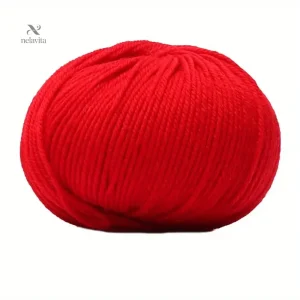 Pelote de Laine Acrylique Bleu Royal – Fil Doux et Résistant pour Tricot & Crochet