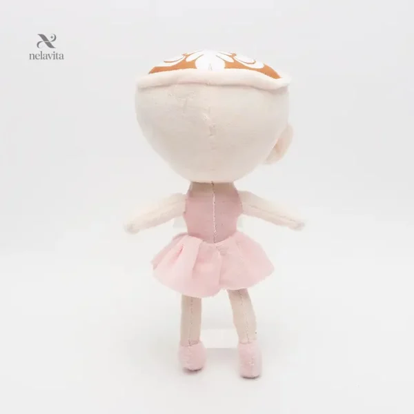Peluche rose danseuse, compagnon idéal pour les petits