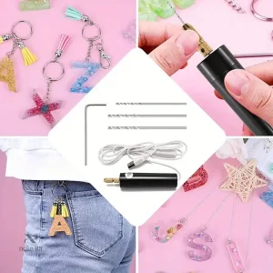 Perceuse électrique USB pour bijoux - mini foret portable