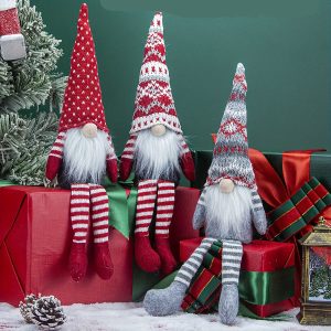 Père Noël nordique décoratif pour une ambiance festive