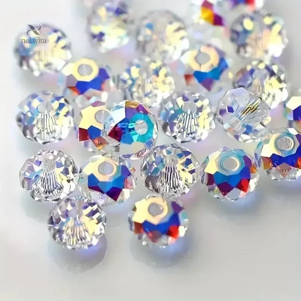 Perles artisanales multicolores pour accessoires de mode DIY