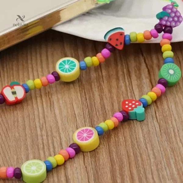 Perles à motifs fruités pour embellir vos bijoux