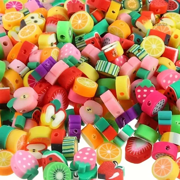 Perles en Fimo pour créations de bijoux originales