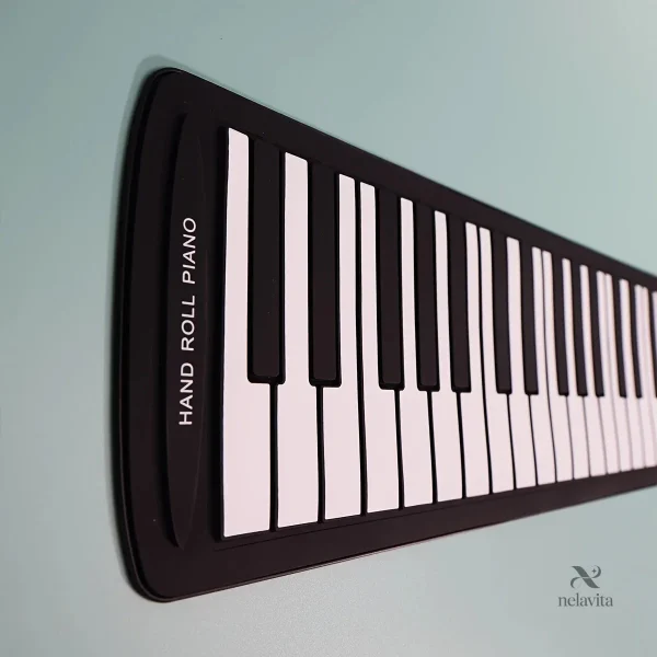 Piano électronique portable silicone, 49 touches pliables