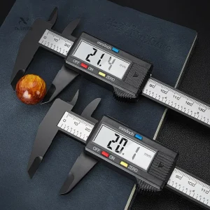 Caliper électronique pour mesures intérieures et extérieures