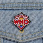 Accessoire en émail pour les fans de Doctor Who