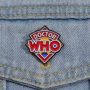 Accessoire en émail pour les fans de Doctor Who