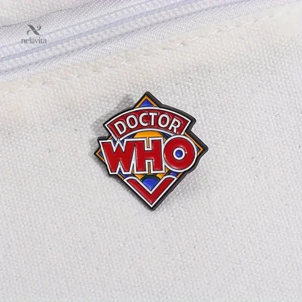 Pin's Doctor Who – Édition rétro pour collectionneurs
