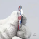 Broche élégante à motif drapeau du Royaume-Uni