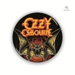 Pin's Ozzy Osbourne métal gothique pour fans de heavy metal