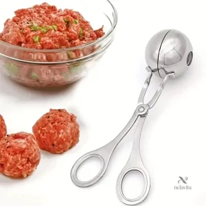 Pince à boulettes de viande en acier inoxydable