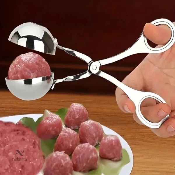 Outil de cuisine pour des portions de viande régulières