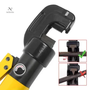 Pince coupe-câble hydraulique pour barres métalliques